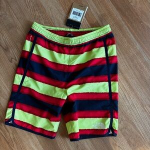 NWT The North Face Boys Large Amphibious Class V Water Shorts Swimming Trunks